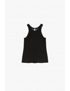 Débardeur Marcel noir Imperial Femme