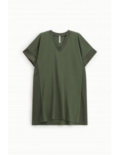 Robe courte trapèze col V – Imperial Femme