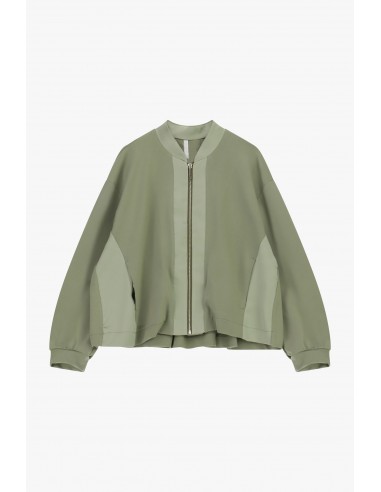 Bomber oversize col satin – Imperial Femme