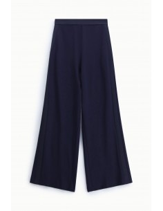 Pantalon palazzo taille satin galons – Imperial Femme