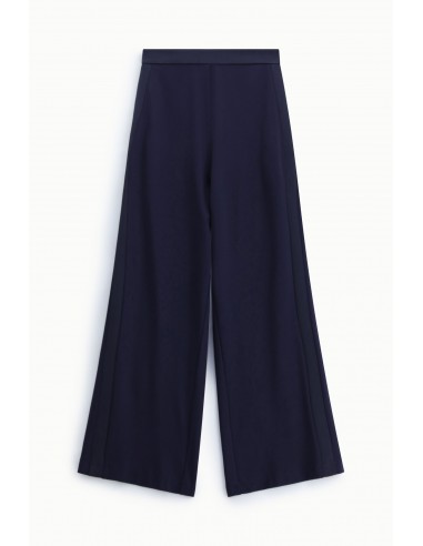 Pantalon palazzo taille satin galons – Imperial Femme