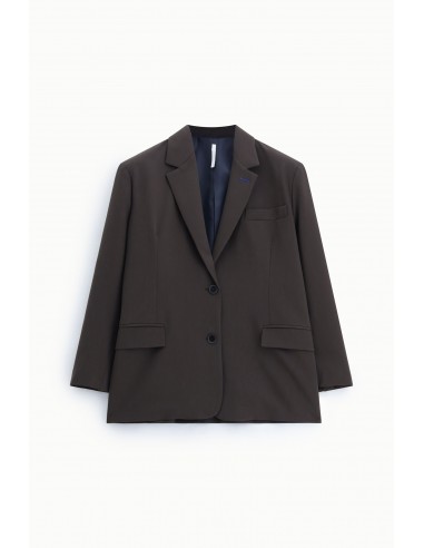 Blazer oversize col à revers deux boutons – Imperial Femme