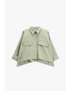 Veste trapèze vert d'eau Imperial Femme