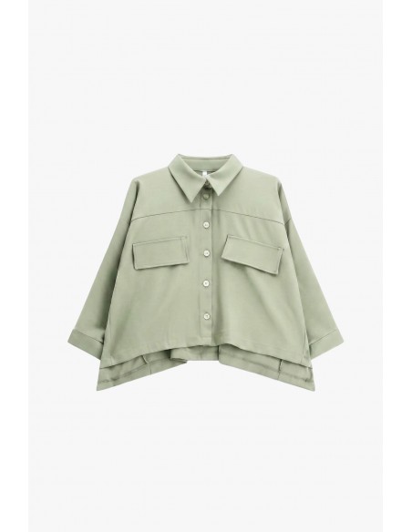 Veste trapèze vert d'eau Imperial Femme