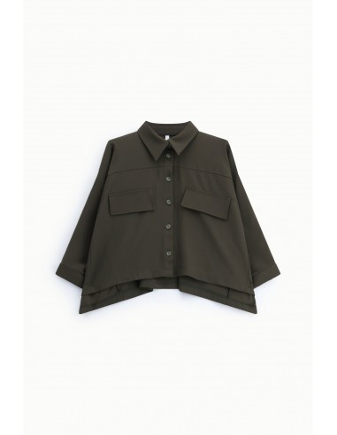 Veste trapèze kaki Imperial Femme