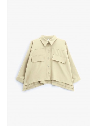 Veste trapèze ecru Imperial Femme