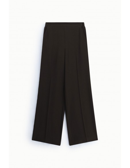 Pantalon palazzo fluide taille haute – Imperial Femme