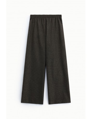 Pantalon palazzo en drap micro-carreaux – Imperial Femme