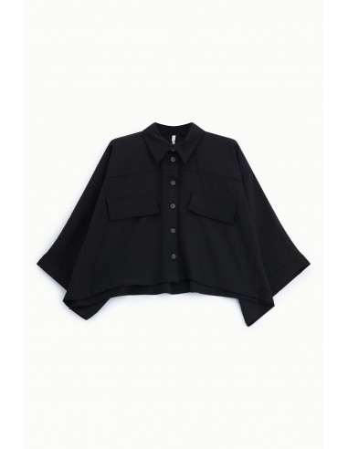 Veste trapèze manches raglan en crêpe infroissable – Imperial Femme