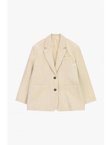 Blazer de tailleur en velours côtelé – Imperial Femme