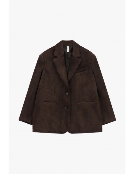 Blazer de tailleur en velours côtelé – Imperial Femme