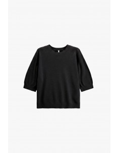 Pull col rond manches ballon trois-quarts – Imperial Femme