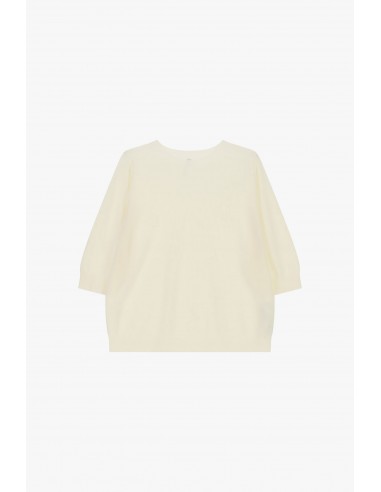Pull col rond manches ballon trois-quarts – Imperial Femme