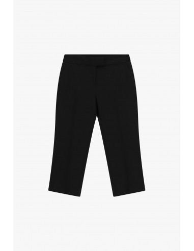 Pantalon capri à fente d'ourlet en draperie – Imperial Femme