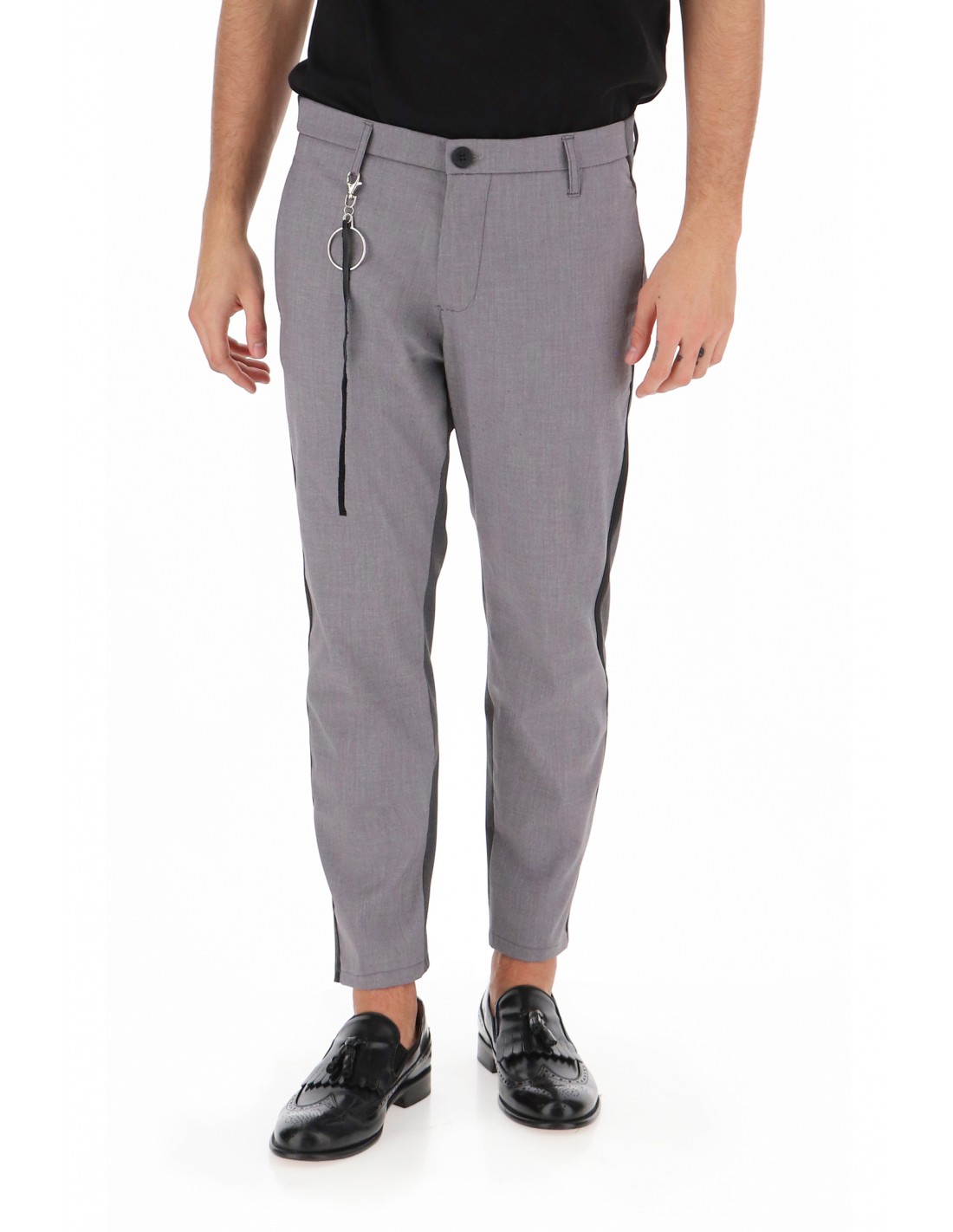 PANTALON IMPERIAL HOMME BICOLORE COLORIS GRIS