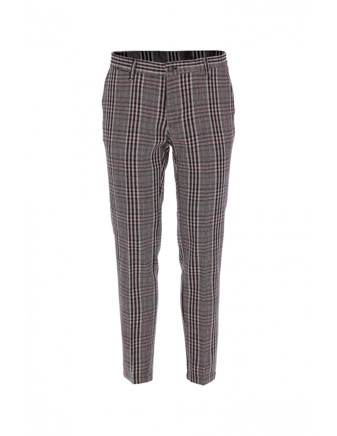 PANTALON IMPERIAL HOMME EN DRAP DE LAINE A MOTIF TARTAN ...